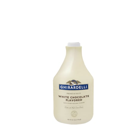 Ghirardelli White Chocolate Sauce Pump Bottle 87.3 oz., PK6 41265
